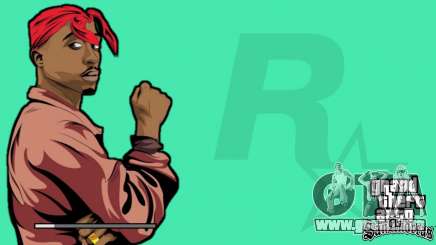 Tupac Loadscreen para GTA San Andreas