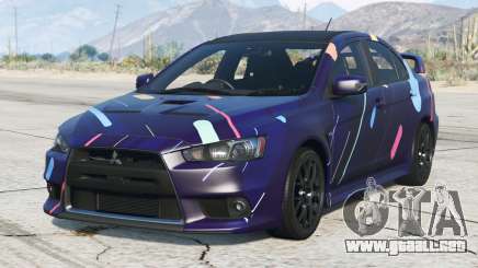 Mitsubishi Lancer Evolution X 2015 S6 [Add-On] para GTA 5