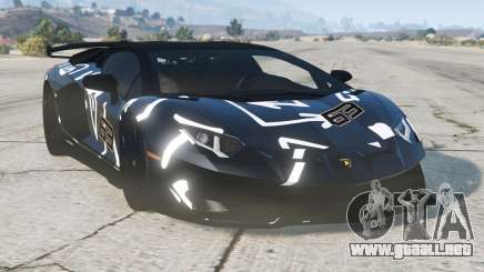 Lamborghini Aventador SVJ 63 Ebony Clay para GTA 5