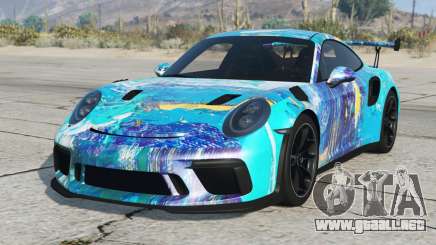 Porsche 911 GT3 Curious Blue para GTA 5