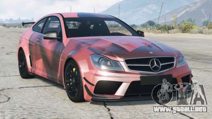 Mercedes-Benz C 63 AMG Black Series Coupe S2 para GTA 5