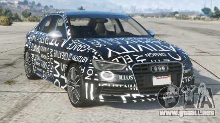 Audi A3 Sedan Big Stone para GTA 5