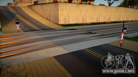 Railroad Crossing Mod Slovakia v12 para GTA San Andreas