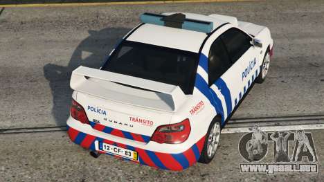 Subaru Impreza WRX STi Policia