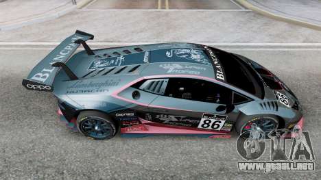 Lamborghini Huracan LP 620-2 Super Trofeo para GTA San Andreas