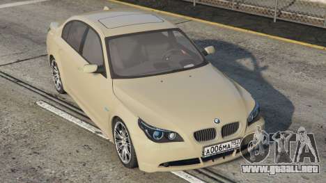 BMW 530xd Sedan (E60) Grain Brown