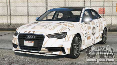 Audi A3 Sedan Concrete