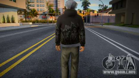 Rubia con una sudadera con capucha de moda para GTA San Andreas