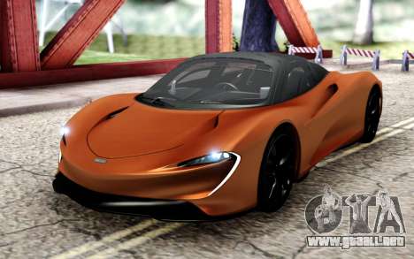 McLaren Speedtail Roadster para GTA San Andreas