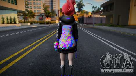 Maki Love Live Recolor para GTA San Andreas