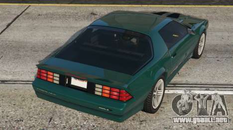 Chevrolet Camaro IROC-Z Deep Jungle Green