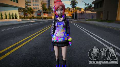 Maki Love Live Recolor para GTA San Andreas