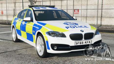 BMW 530d Sedan (F10) Police Scotland