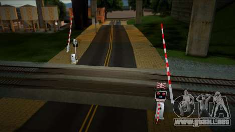 Railroad Crossing Mod Czech v18 para GTA San Andreas