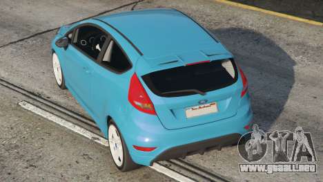 Ford Fiesta Dark Turquoise