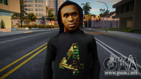 Lutheran Booker para GTA San Andreas