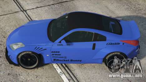 Nissan 350Z Science Blue