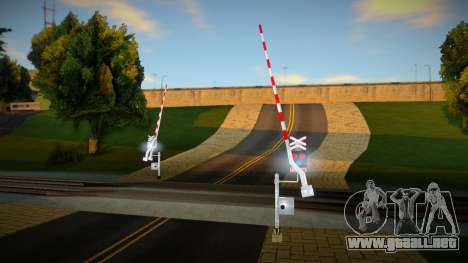 Railroad Crossing Mod Czech v19 para GTA San Andreas