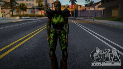 All Female Marines from Quake 2 v6 para GTA San Andreas