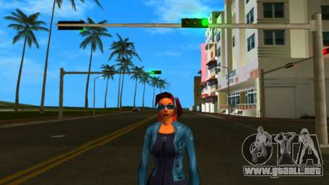 White girl Leather para GTA Vice City