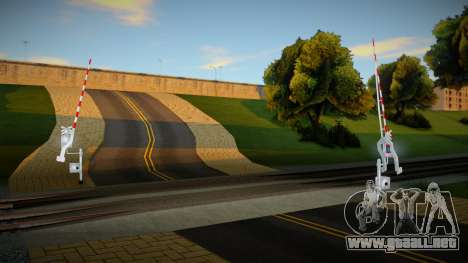 Railroad Crossing Mod Czech v19 para GTA San Andreas