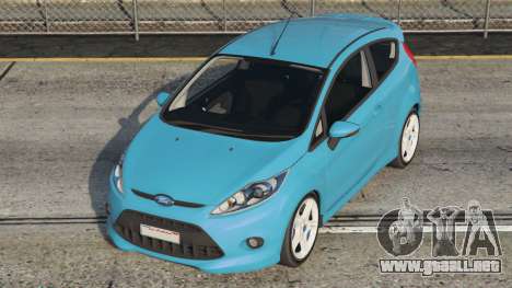 Ford Fiesta Dark Turquoise