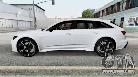 Audi RS 6 Avant (C8) Geyser para GTA San Andreas