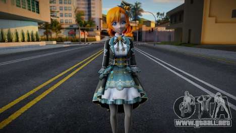 Honoka Love Live 1 para GTA San Andreas