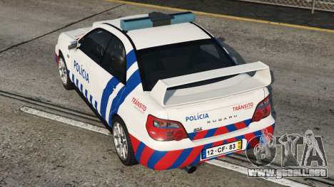 Subaru Impreza WRX STi Policia