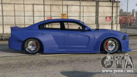 Dodge Charger Violet Blue