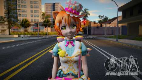 Rin Love Live 2 para GTA San Andreas