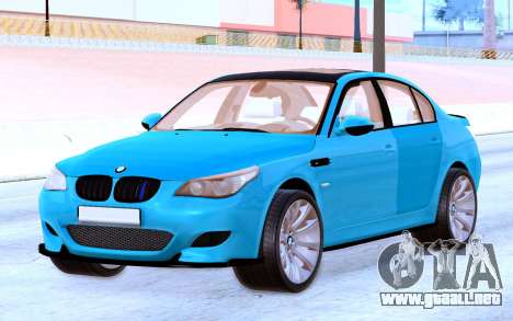 BMW M5 E60 BL para GTA San Andreas