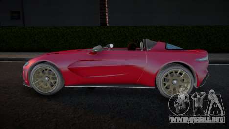 2021 Aston Martin V12 Speedster v1.0 para GTA San Andreas