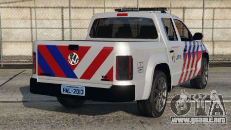 Volkswagen Amarok Dutch Police