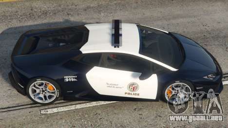 Lamborghini Huracan LAPD