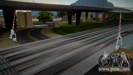 Railroad Crossing Mod Slovakia v6 para GTA San Andreas
