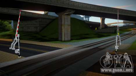 Railroad Crossing Mod Slovakia v17 para GTA San Andreas