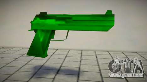 Grove Street Desert Eagle para GTA San Andreas