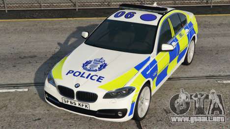 BMW 530d Sedan (F10) Police Scotland