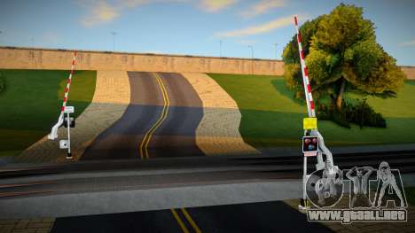 Railroad Crossing Mod Slovakia v17 para GTA San Andreas