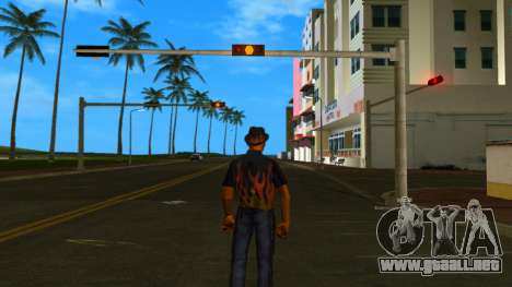 Black Guy Flame para GTA Vice City