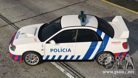 Subaru Impreza WRX STi Policia