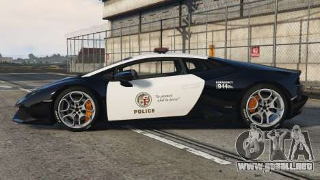 Lamborghini Huracan LAPD