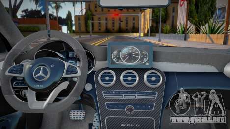 Mercedes-Benz C63s AMG Sapphire para GTA San Andreas