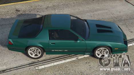 Chevrolet Camaro IROC-Z Deep Jungle Green