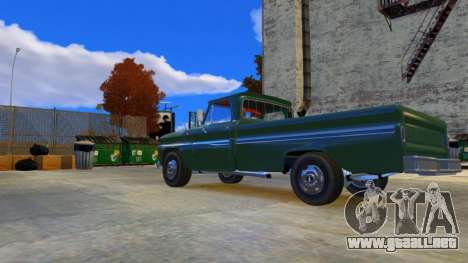 Chevrolet C-10 1966 Pick Up para GTA 4