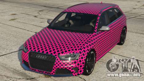 Audi RS 4 Avant Persian Rose