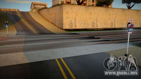 Railroad Crossing Mod Czech v5 para GTA San Andreas