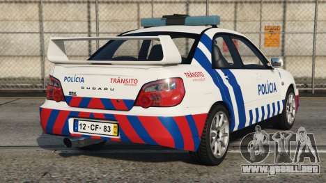 Subaru Impreza WRX STi Policia