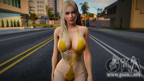 Helena Gold Bikini para GTA San Andreas